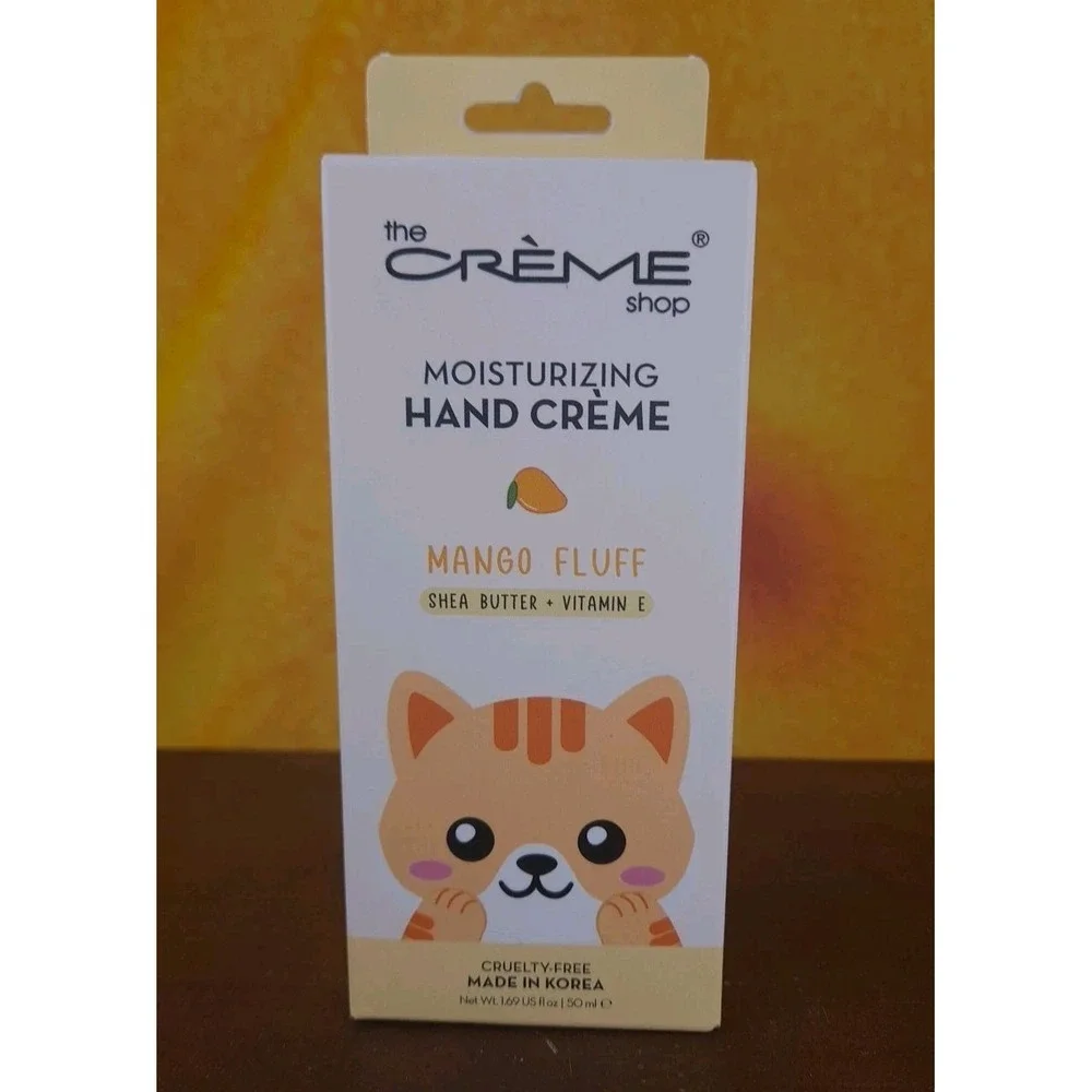 The Creme Shop Mango Fluff‎ Moisturizing Hand Creme Shea Butter Plus Vitamin E